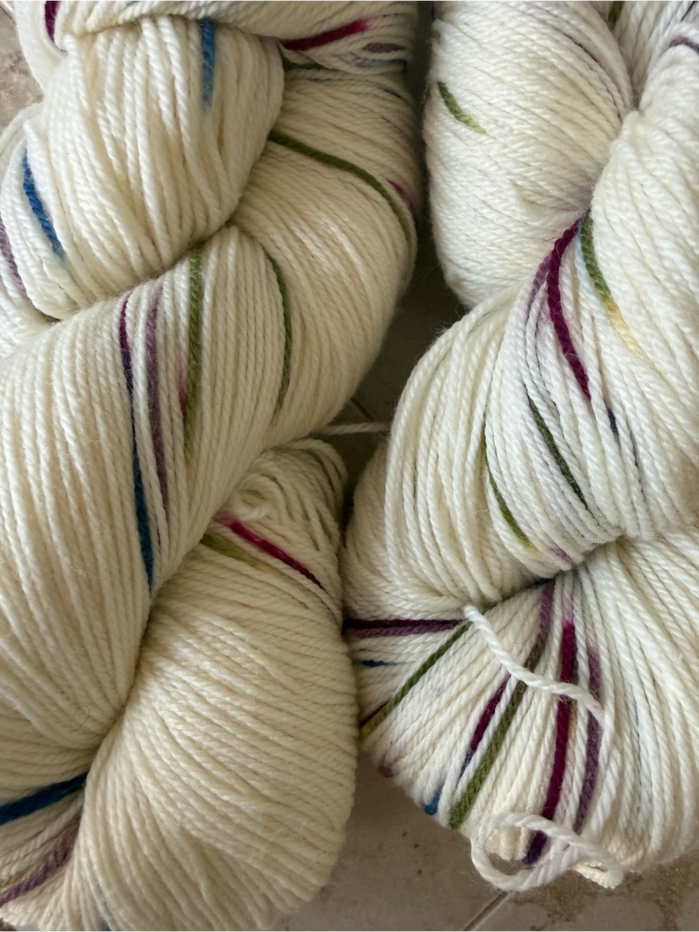 Cloudborn Fibers Superwash Merino Sock Yarn Splash Bay of Bengal - Picture 5 of 5